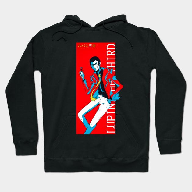 Lupin the Third Hoodie by Chofy87